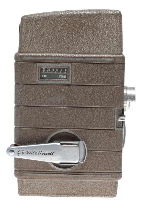 624 Bell and Howell 8mm film vintage movie camera