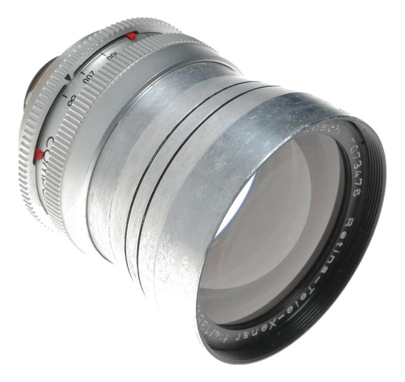 Kodak f/4 Retina-Tele-Xenar 4/135mm Schneider camera lens f=135mm