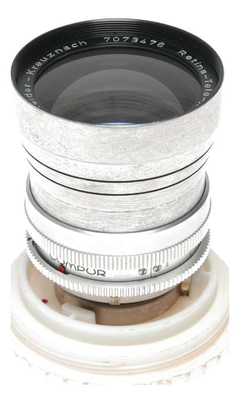 Kodak f/4 Retina-Tele-Xenar 4/135mm Schneider camera lens f=135mm