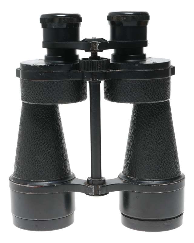 Ross London STEPLUX 7x50 binoculars vintage leather case