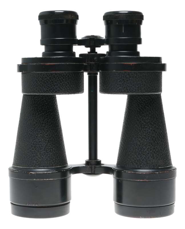 Ross London STEPLUX 7x50 binoculars vintage leather case