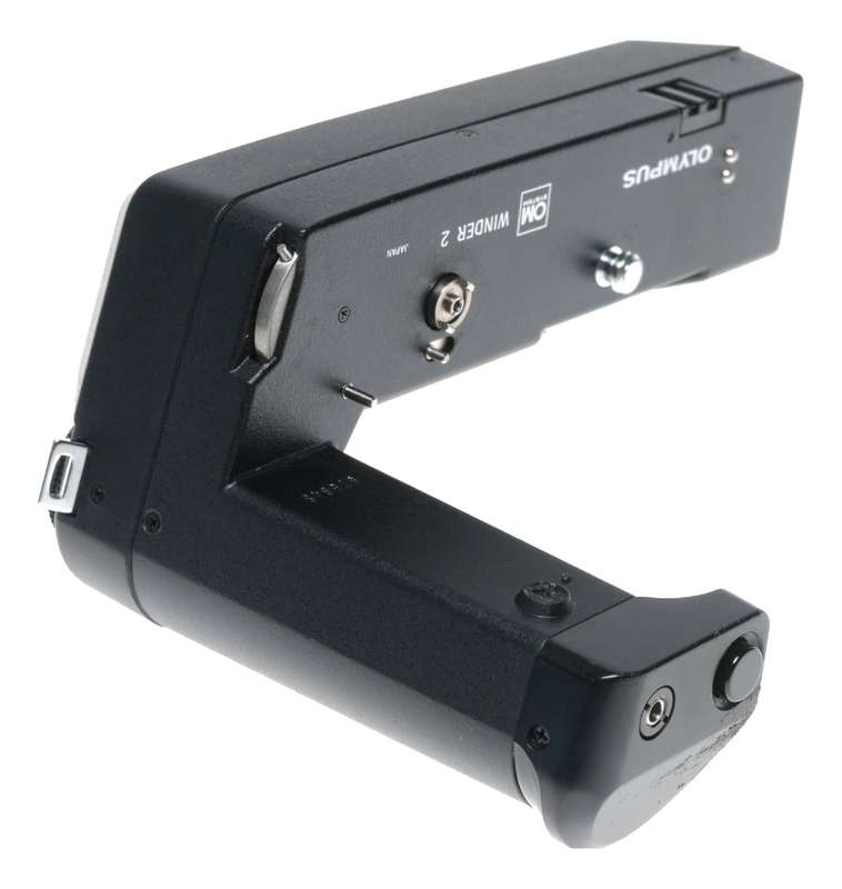 Olympus OM Winder 2 SLR film camera motor grip vintage accessory