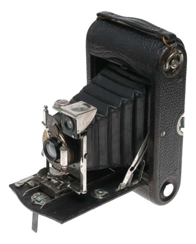 Eastman Kodak Company Black Bellows folding vintage film camera