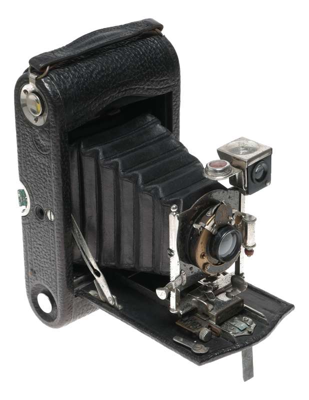 Eastman Kodak Company Black Bellows folding vintage film camera