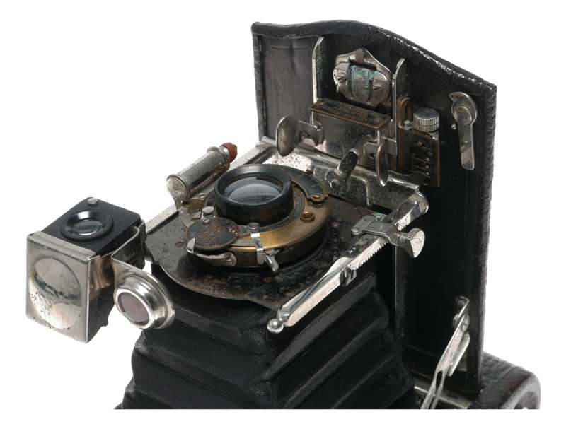 Eastman Kodak Company Black Bellows folding vintage film camera