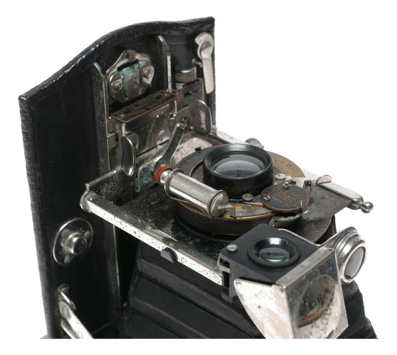 Eastman Kodak Company Black Bellows folding vintage film camera