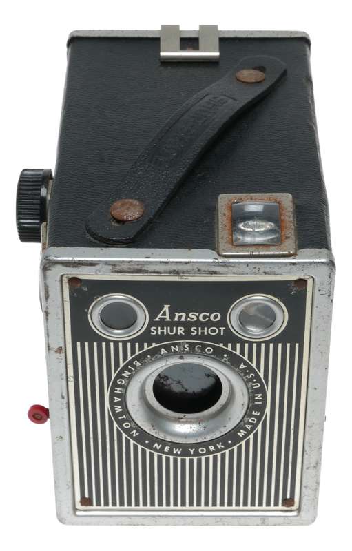Ansco Shure shot Box type antique film camera