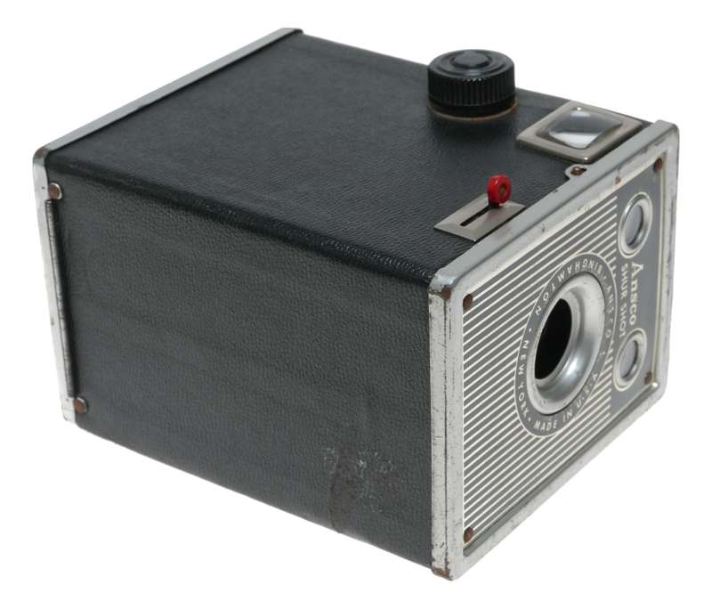 Ansco Shure shot Box type antique film camera