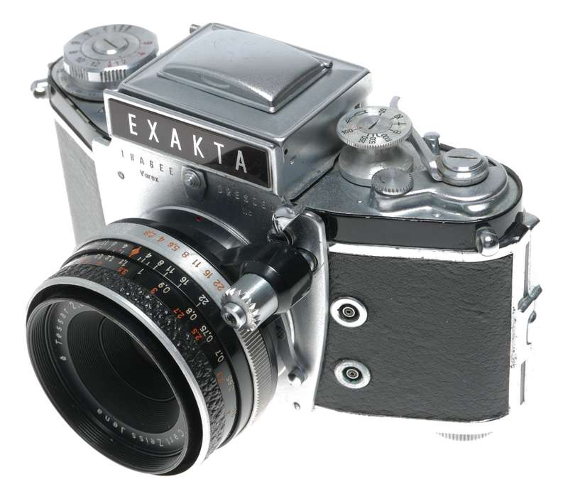 Ihagee Exakta Varex SLR vintage film camera Tessar 2.8/50mm