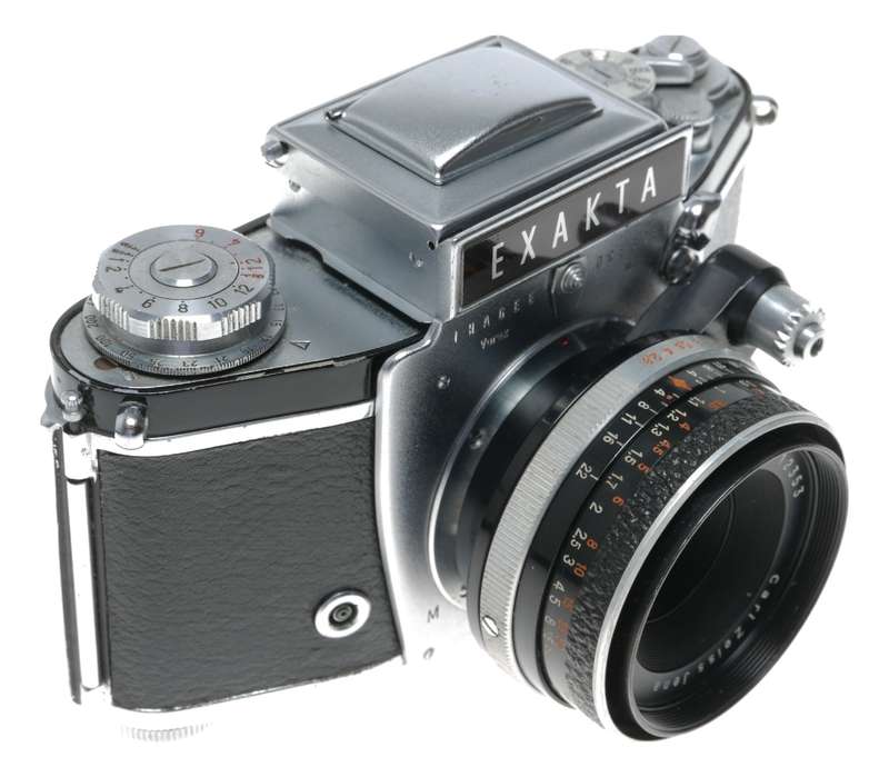 Ihagee Exakta Varex SLR vintage film camera Tessar 2.8/50mm