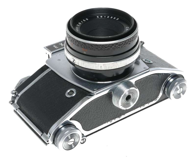 Ihagee Exakta Varex SLR vintage film camera Tessar 2.8/50mm
