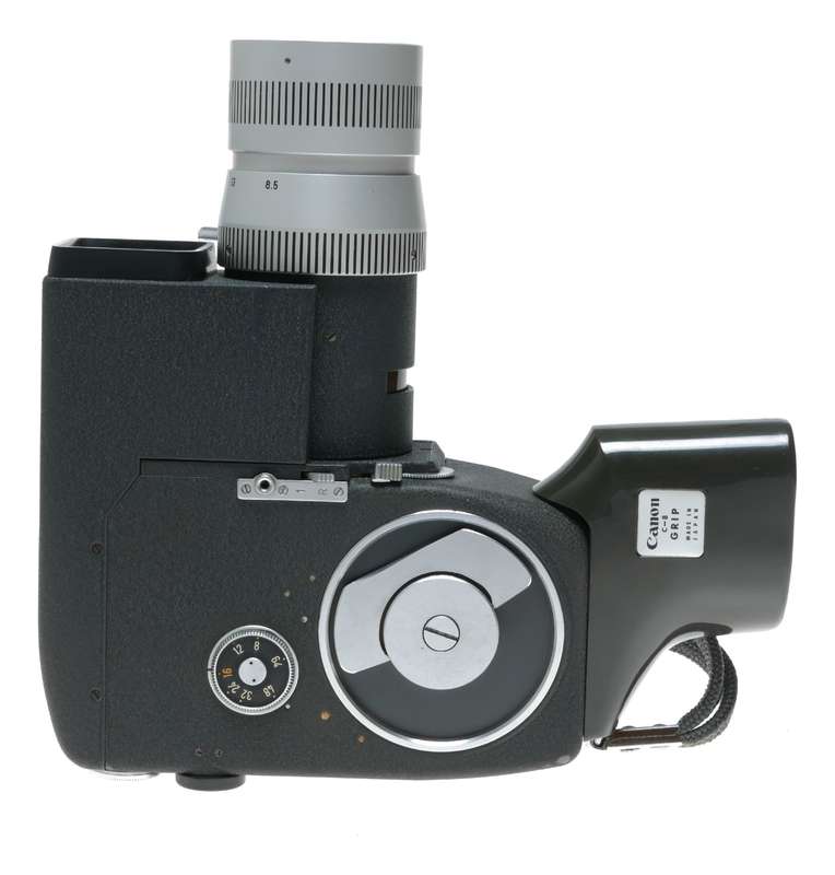 Canon Reflex zoom lens C-8 8mm Move retro camera