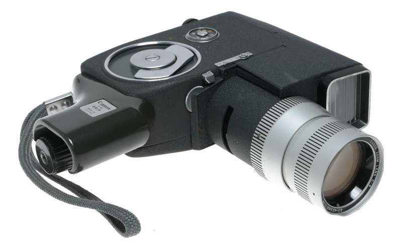 Canon Reflex zoom lens C-8 8mm Move retro camera