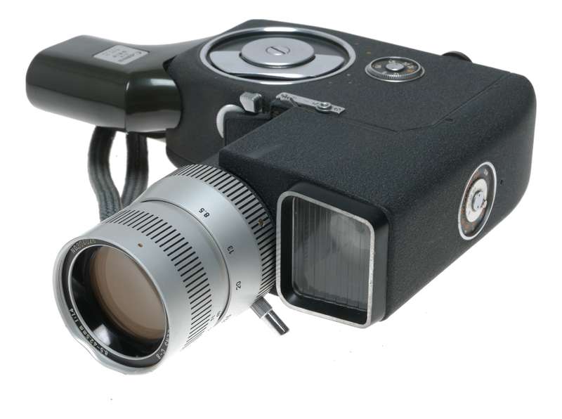 Canon Reflex zoom lens C-8 8mm Move retro camera