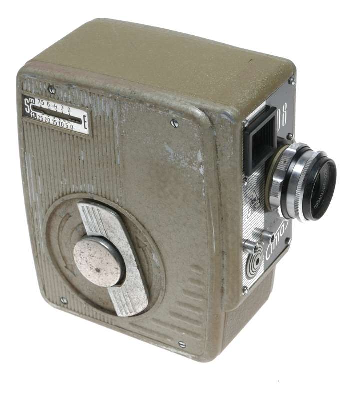 Cima D8 compact 8mm antique hand held motion picture film camera