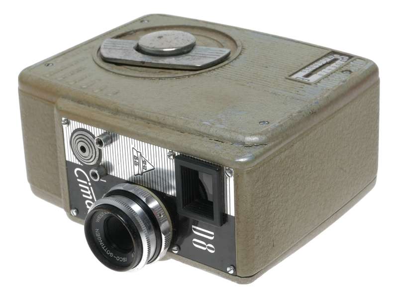 Cima D8 compact 8mm antique hand held motion picture film camera