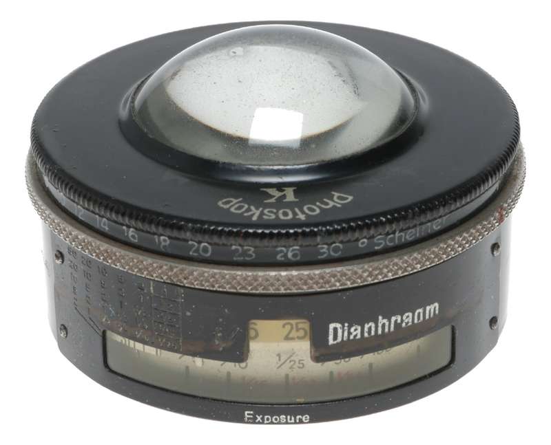 Photoskop K diaphragm Exposure meter vintage antique