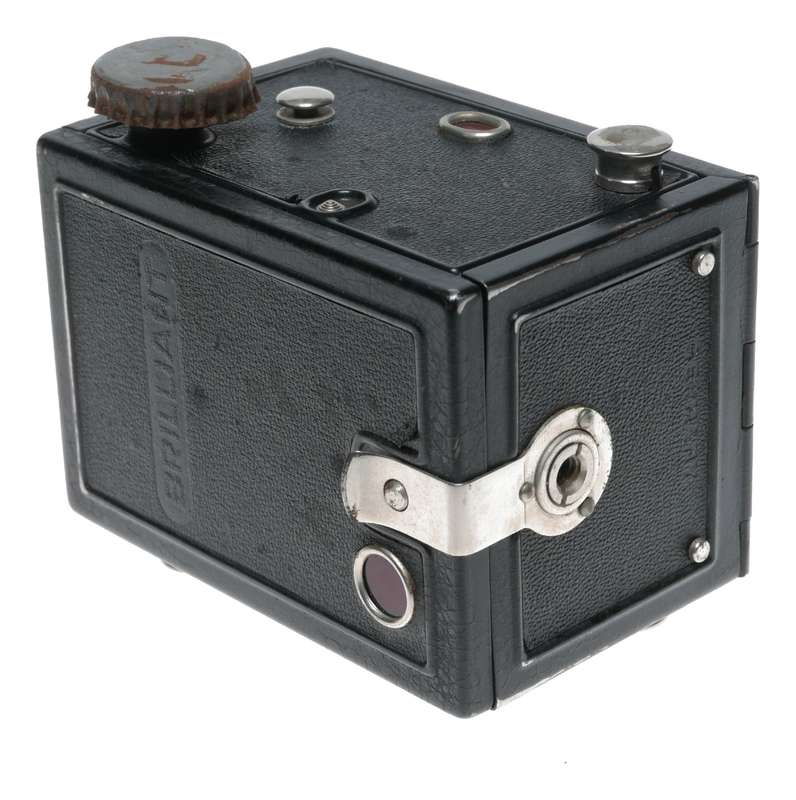 Voigtlander Brilliant Med. Format TLR 120 vintage film camera bakelite