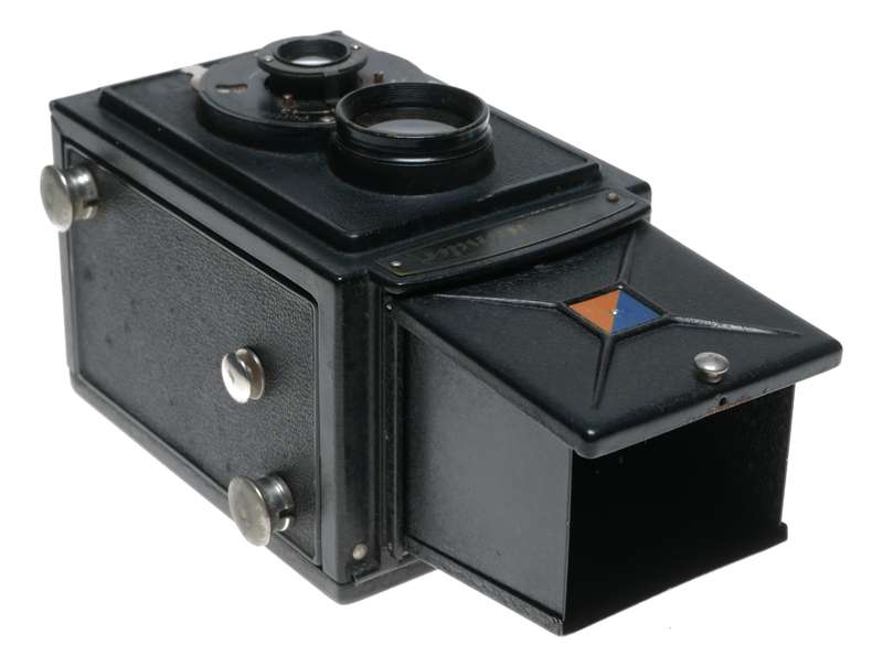 Voigtlander Brilliant Med. Format TLR 120 vintage film camera bakelite