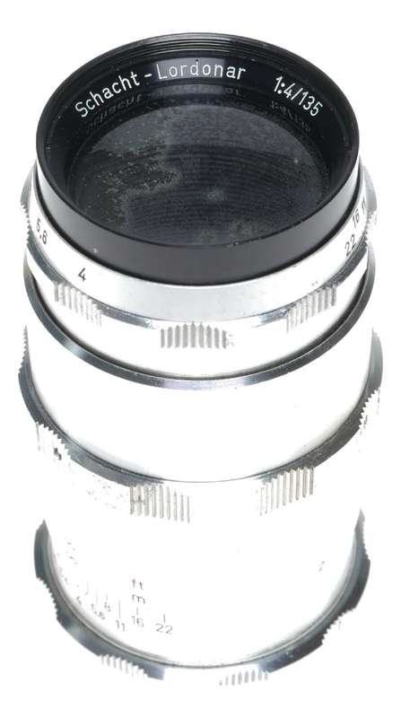 Leidolf Lordonar Wetzlar Travenar 1:4/135mm vintage lens