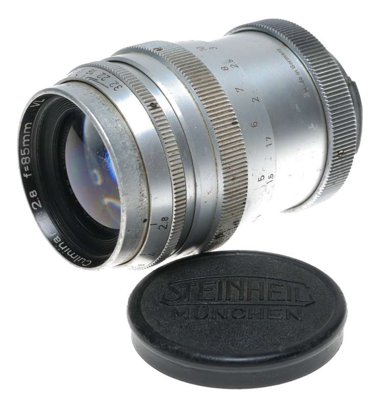 Culmina 1:2.8 f=85mm VL Steinheil vintage film camera lens