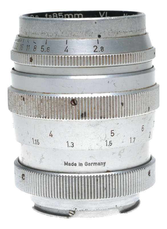 Culmina 1:2.8 f=85mm VL Steinheil vintage film camera lens