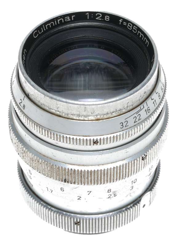 Culmina 1:2.8 f=85mm VL Steinheil vintage film camera lens