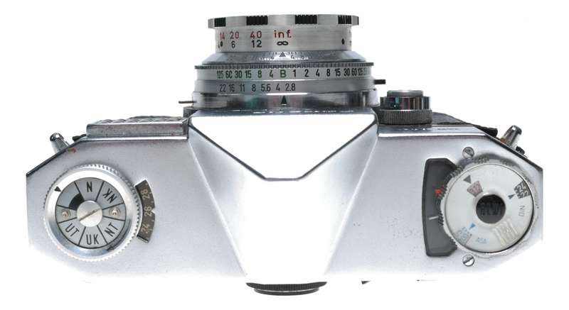Paxette Reflex Braun SLR vintage camera Enna 2.8/50 Ultralit