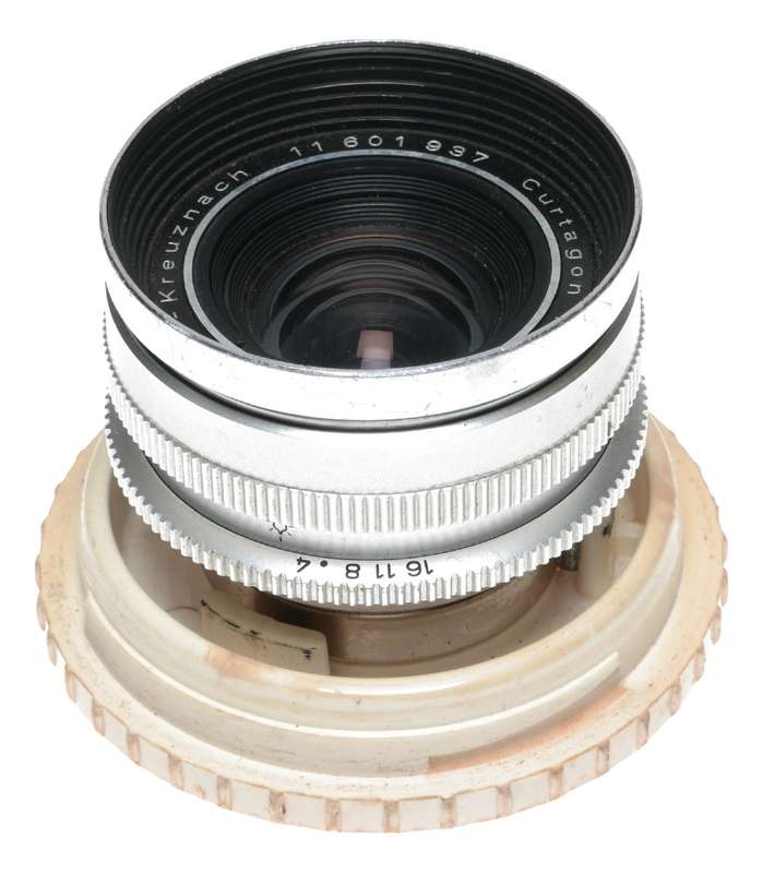 Curtagon 4/28 Schneider Kreuznach Kodak vintage camera lens