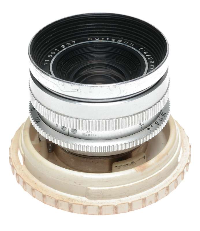 Curtagon 4/28 Schneider Kreuznach Kodak vintage camera lens