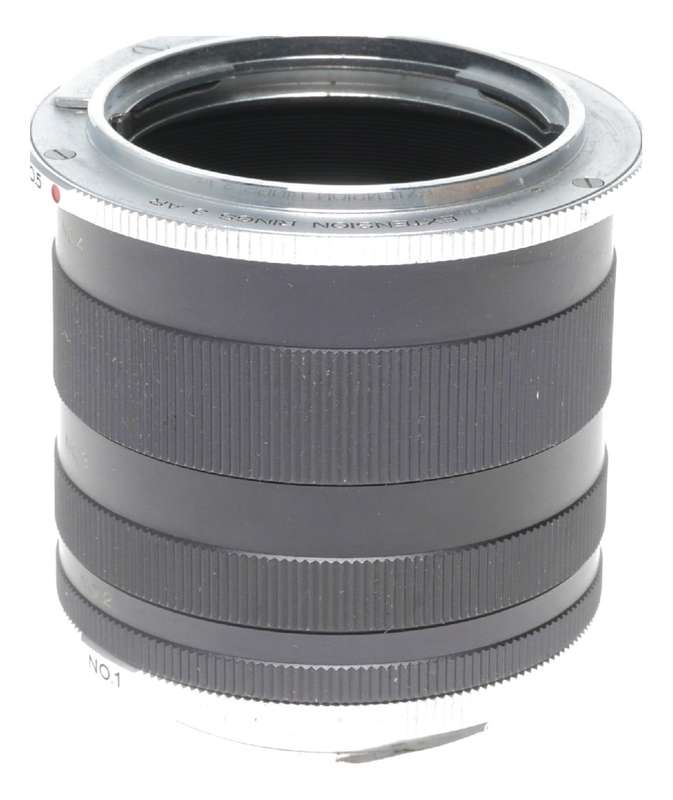 Konica Extension Rings 3 AR full set of 5 pieces close focus adapters