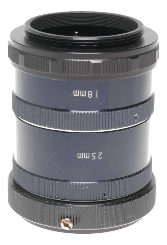 Macro extension tube set of 3 No name Screw mount lens adapters