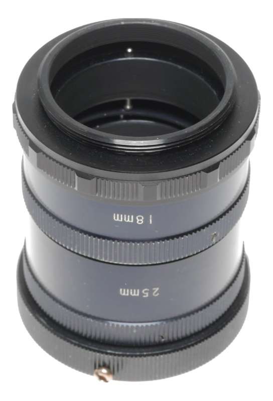 Macro extension tube set of 3 No name Screw mount lens adapters