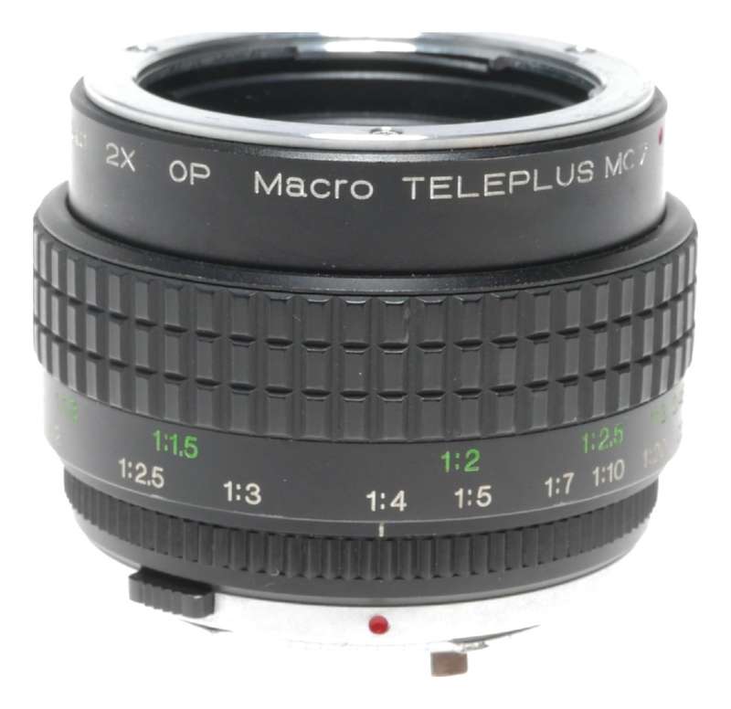 TELEPLUS MC7 2x OP Macro Teleplus MC Kenko Converter adapter