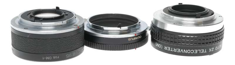Auto 2x Teleconverter (OM) KOMURA lens adapter Olympus mount