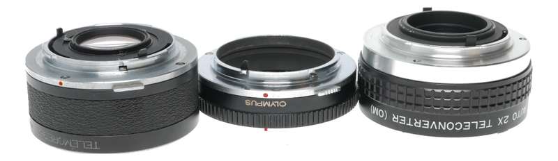 Auto 2x Teleconverter (OM) KOMURA lens adapter Olympus mount