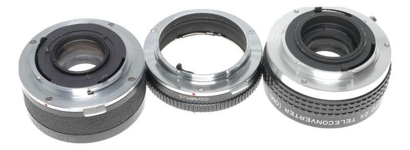 Auto 2x Teleconverter (OM) KOMURA lens adapter Olympus mount