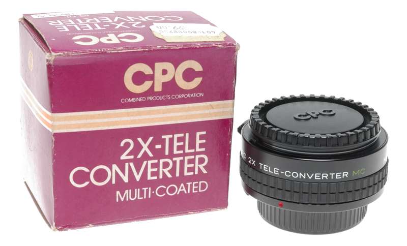 N/AI Nikon CPC 2x Tele Converter Multi coated MC lens adapter mount
