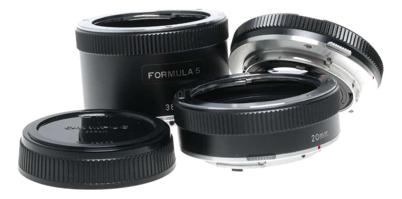 Formula 5 Automatic extension tube set 12, 20, 36 O/OM Olympus