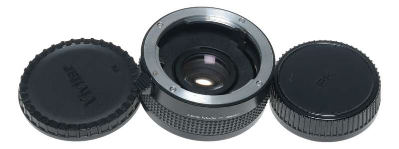 VIVITAR MC Teleconverter 2x-22 lens adapter mount doubler