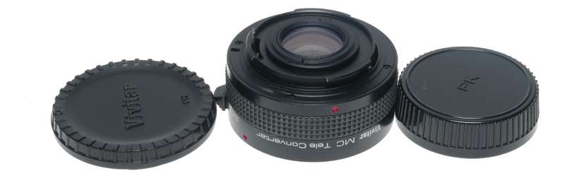 VIVITAR MC Teleconverter 2x-22 lens adapter mount doubler
