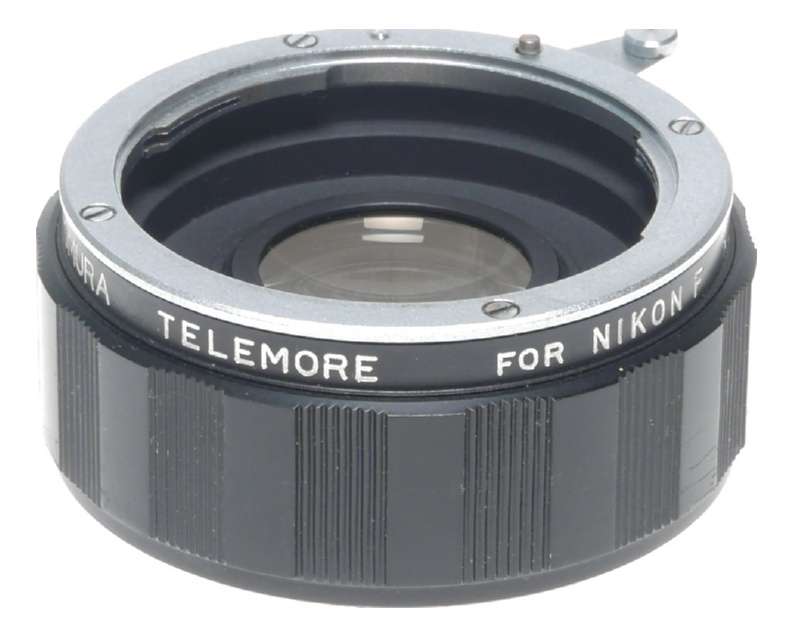 Nikon F Telemore Sankyo KOHKI Komura lens adapter mount x2