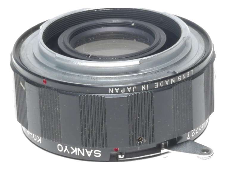 Nikon F Telemore Sankyo KOHKI Komura lens adapter mount x2
