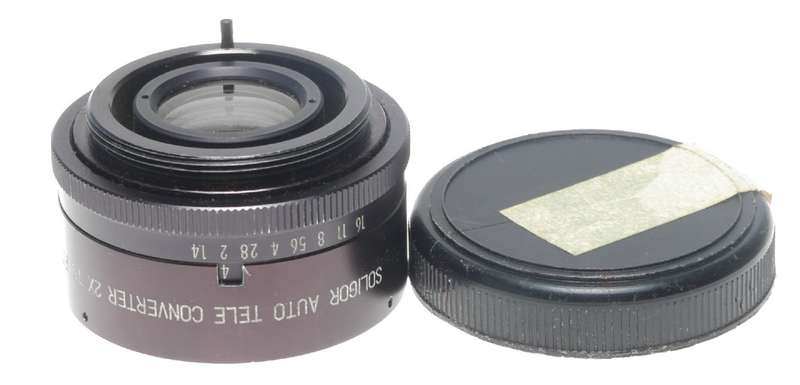 Soligor Auto Teleconverter 2x to fit Pentax SLR camera accessory