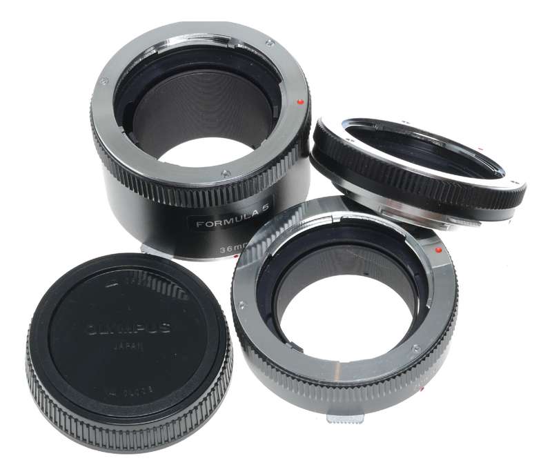 Formula 5 Automatic extension tube set 12, 20, 36 O/OM Olympus
