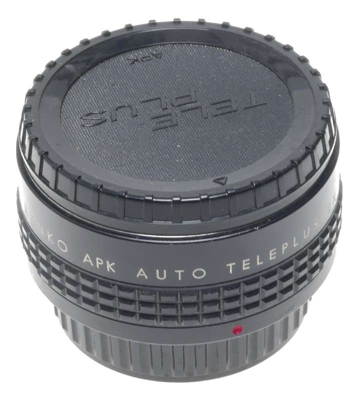 Kenko APK Auto Teleplus 2x fits Pentax K bayonet lens mount adapter