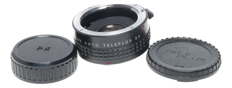 Kenko APK Auto Teleplus 2x fits Pentax K bayonet lens mount adapter