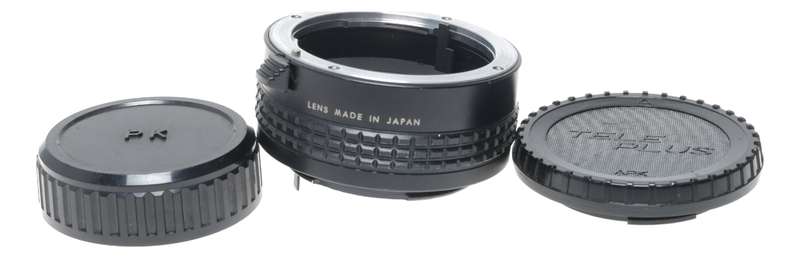 Kenko APK Auto Teleplus 2x fits Pentax K bayonet lens mount adapter