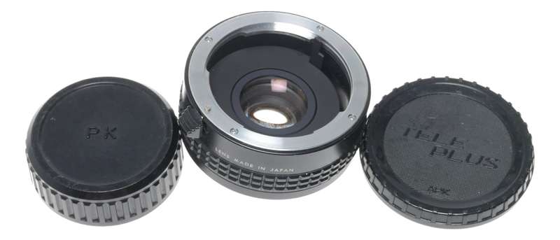 Kenko APK Auto Teleplus 2x fits Pentax K bayonet lens mount adapter