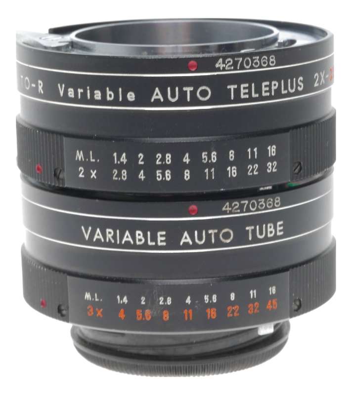 set off TO-R Variable Auto Teleplus 2x 3x Bayonet mount adapter